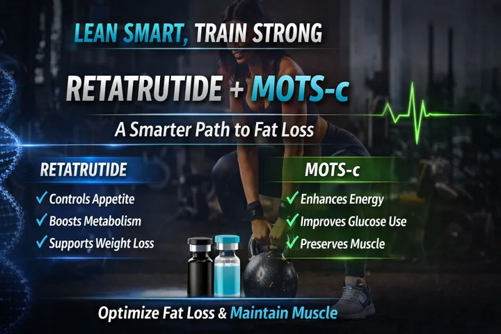 Retatrutide + MOTS-C: Why Single-Compound Fat Loss Is a Half-Measure